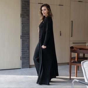 NWOT LUNYA Pima Organic Cotten Long Cardigan